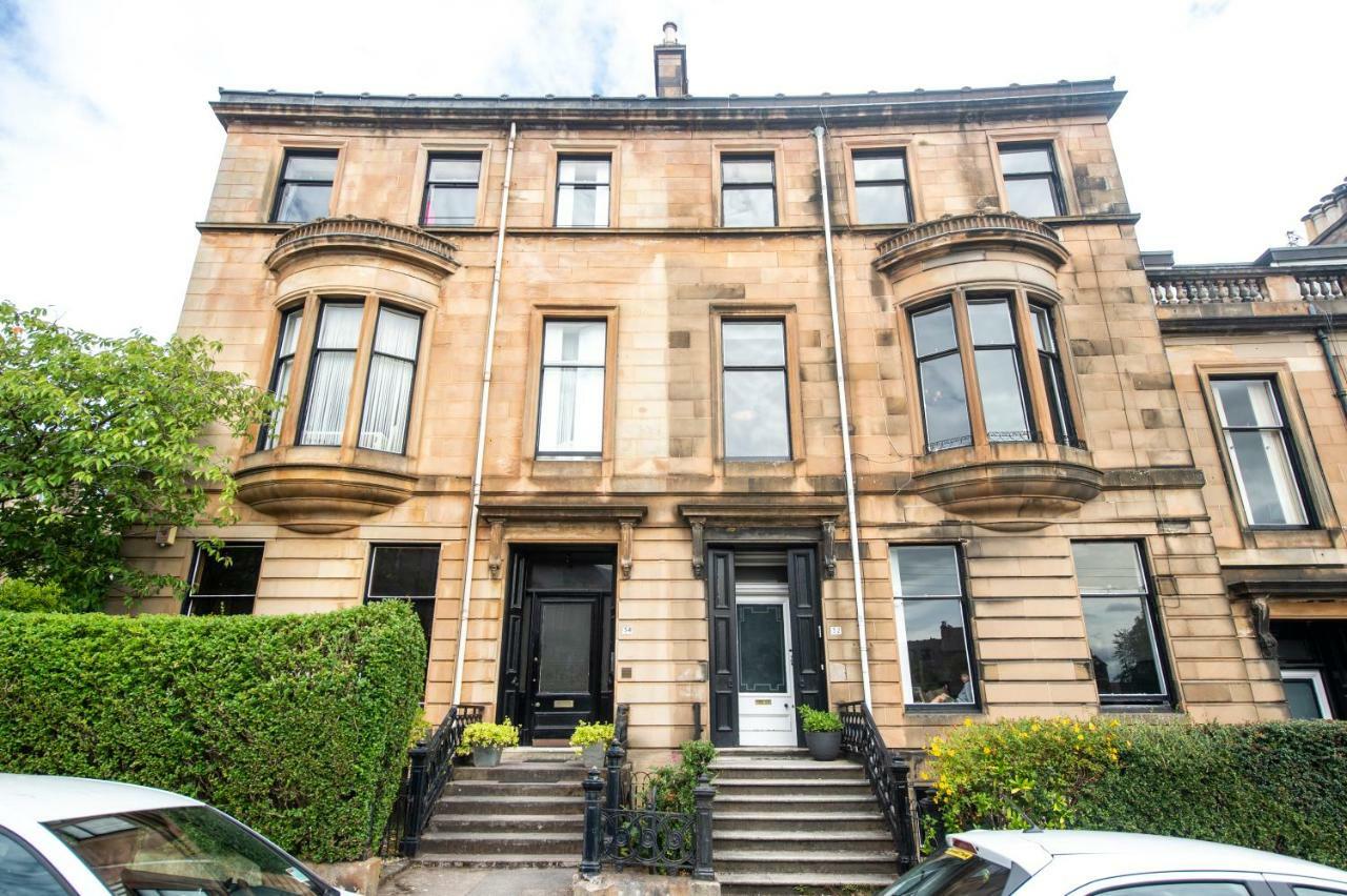 32 Victoria Crescent Road Leilighet Glasgow Eksteriør bilde