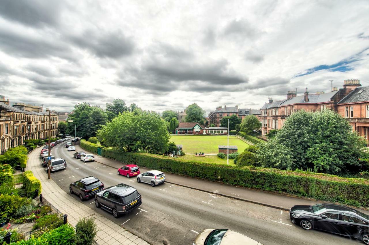 32 Victoria Crescent Road Leilighet Glasgow Eksteriør bilde