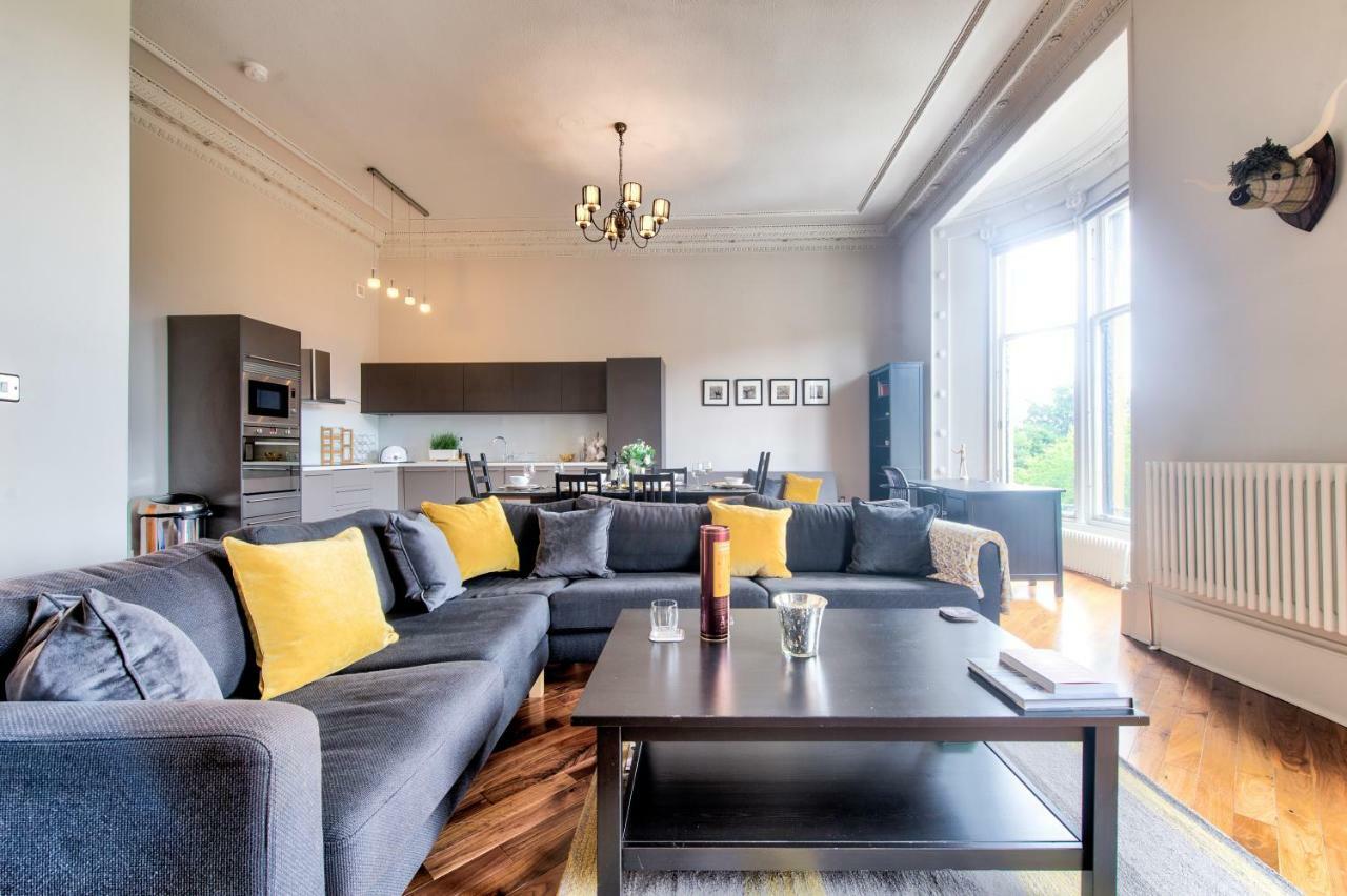 32 Victoria Crescent Road Leilighet Glasgow Eksteriør bilde