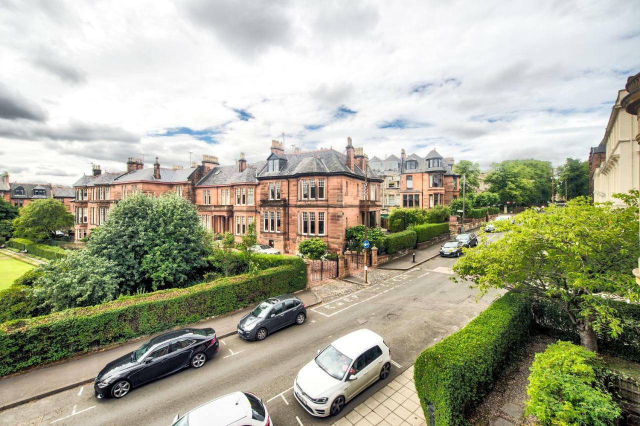 32 Victoria Crescent Road Leilighet Glasgow Eksteriør bilde