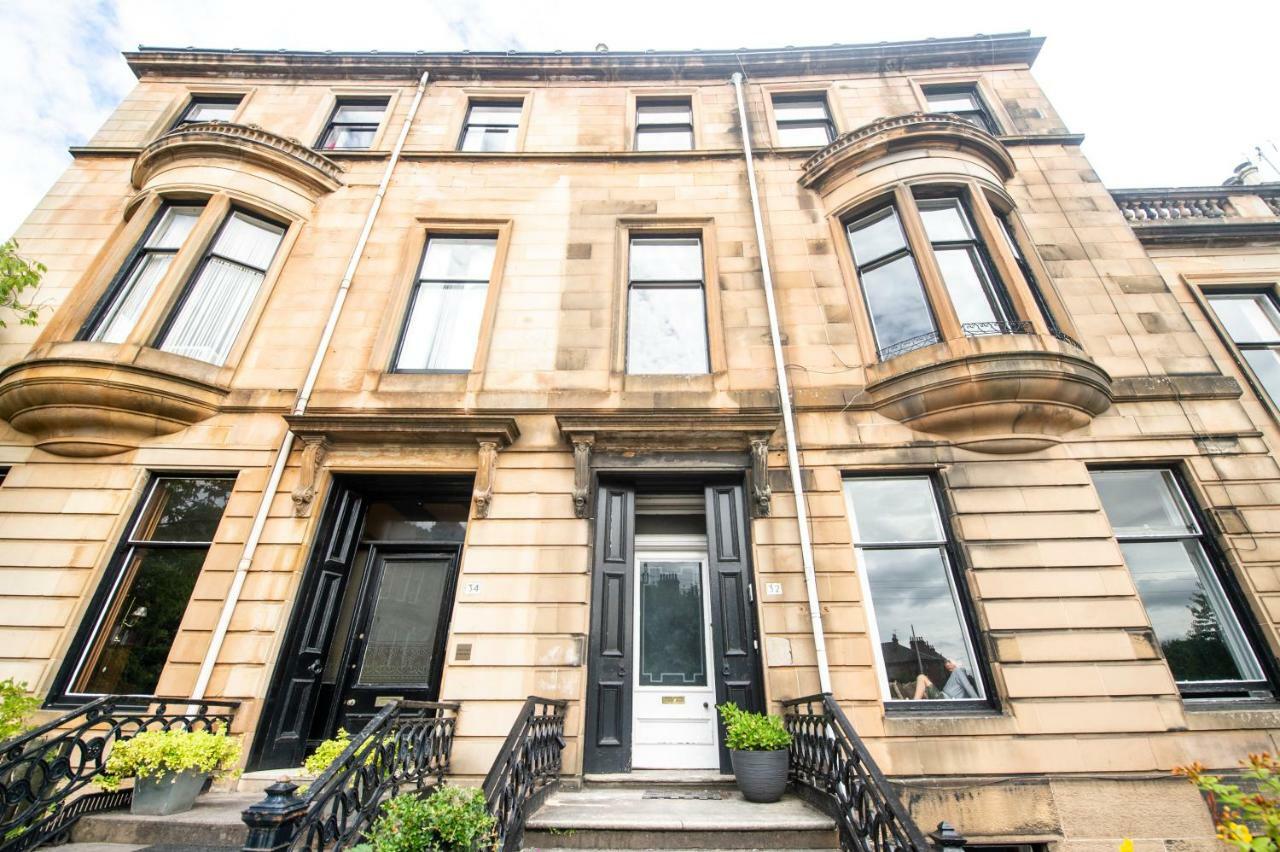 32 Victoria Crescent Road Leilighet Glasgow Eksteriør bilde