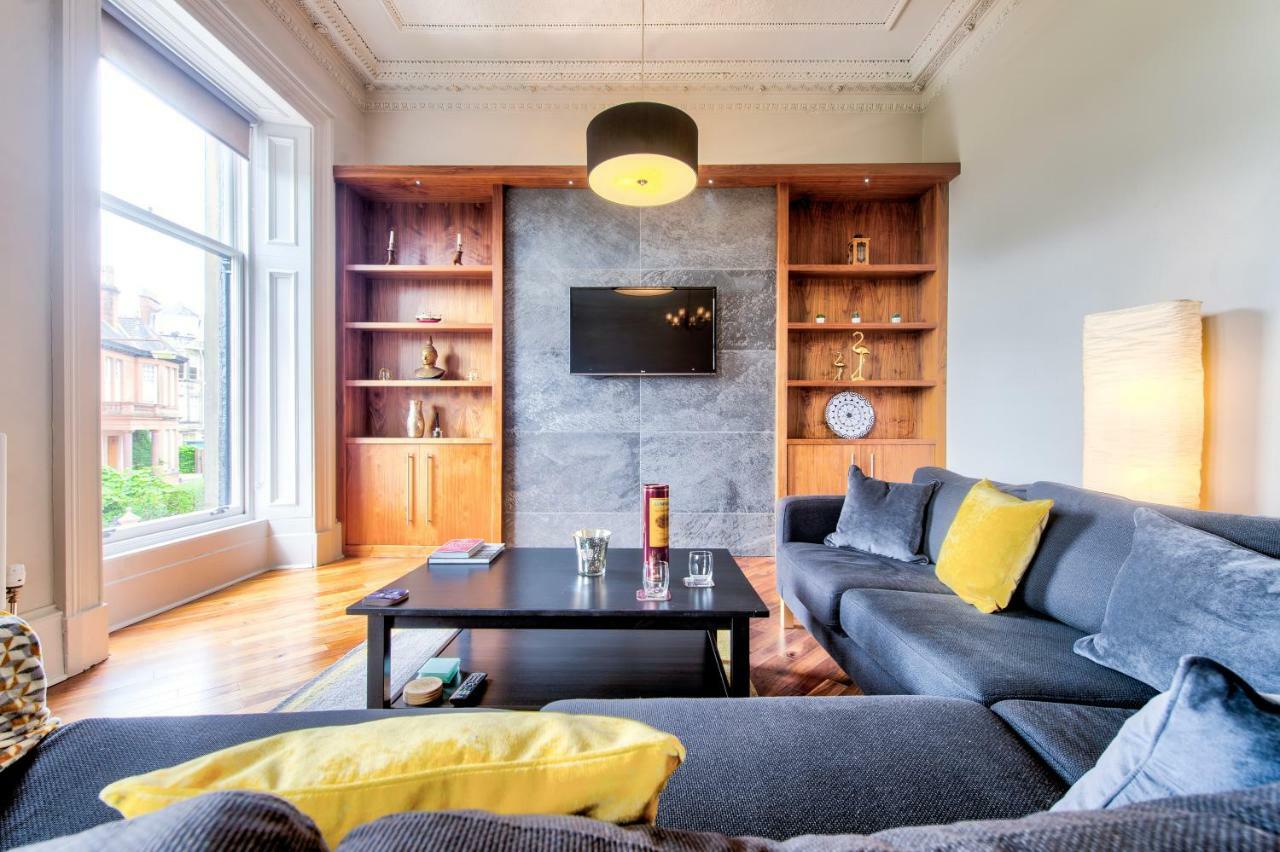 32 Victoria Crescent Road Leilighet Glasgow Eksteriør bilde